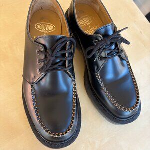 TOAST × Solovair Leather Edith Shoes – UK 5